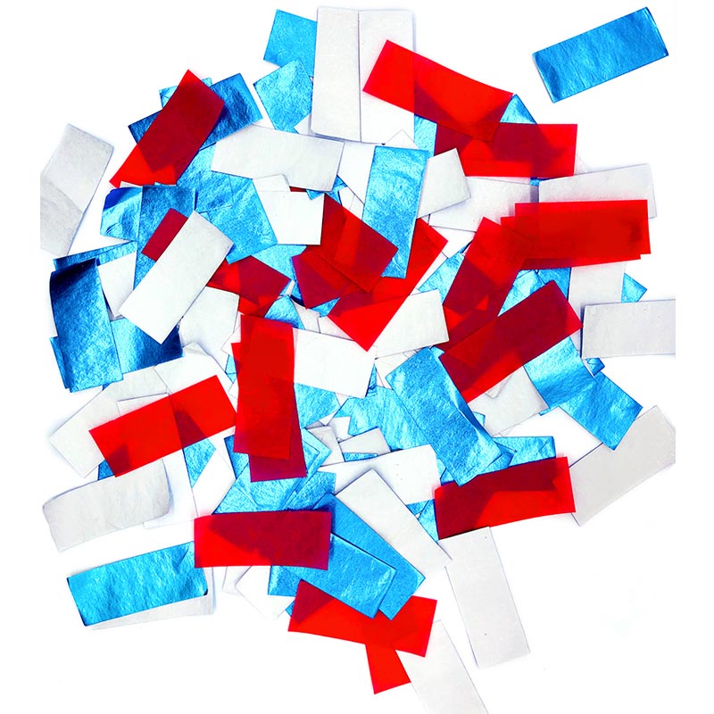 Confetti - Red, White & Blue – Paperboy