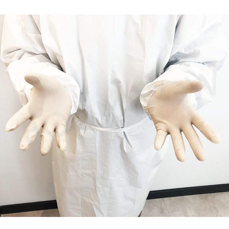 Custom Sterilization Rubber Surgical Gloves